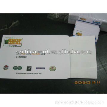 Promotional Advertisement Envelope Card Holder Printing
